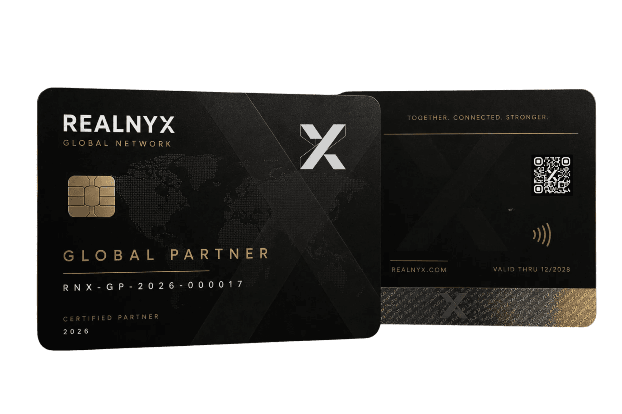 Tarjeta Global Partner Network Marketing (GPNM) member de REALNYX